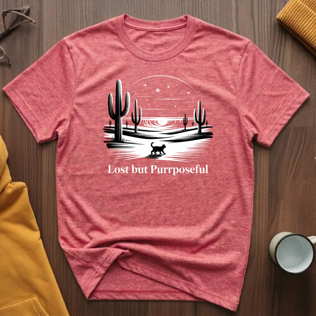 Lost But Purrposeful 1 T-Shirt