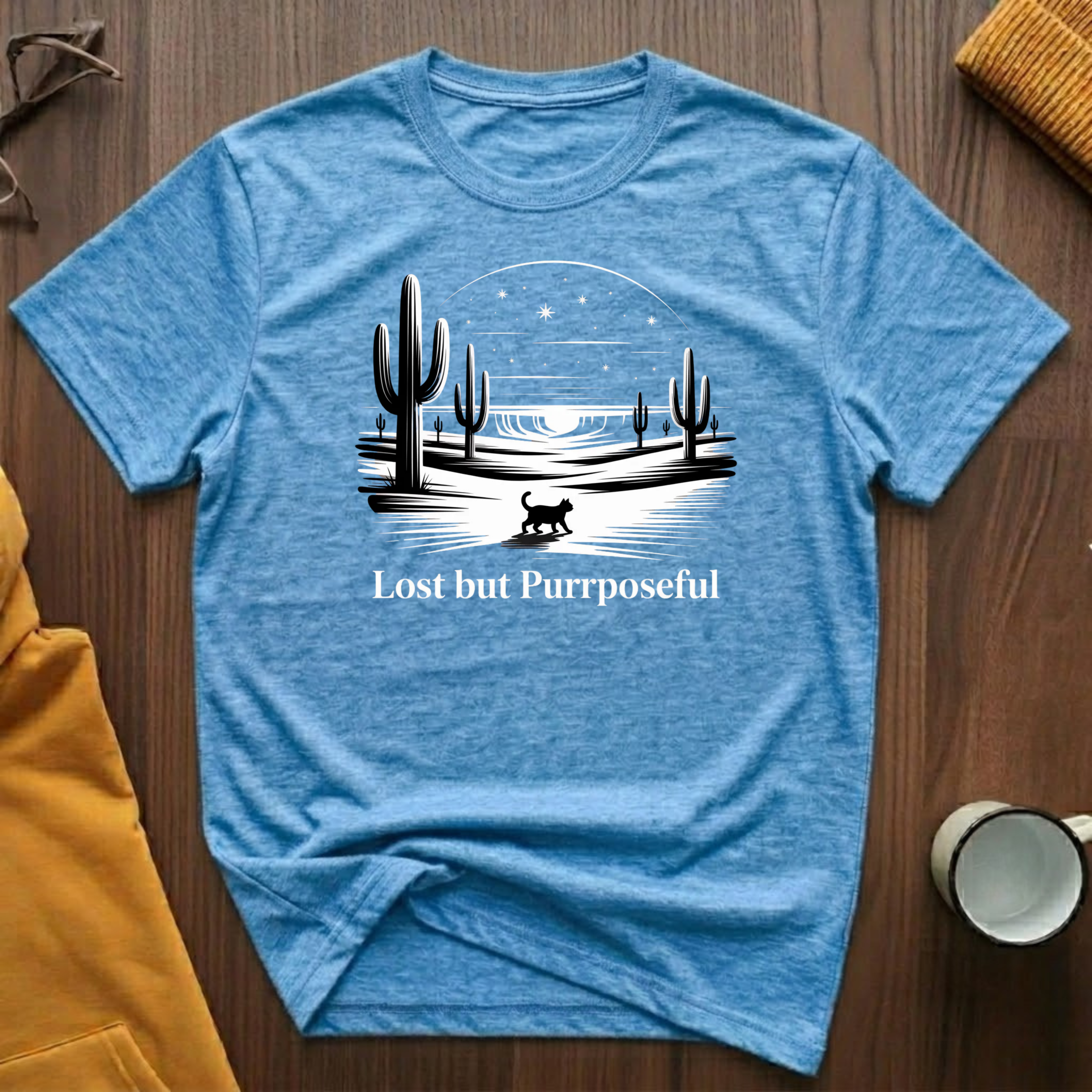 Lost But Purrposeful 1 T-Shirt