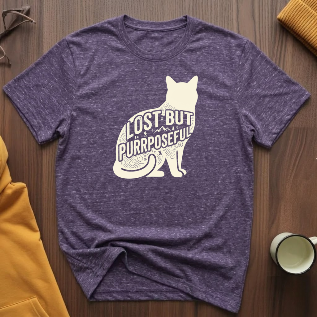 Lost But Purrposeful T-Shirt