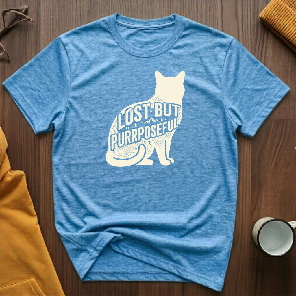 Lost But Purrposeful T-Shirt