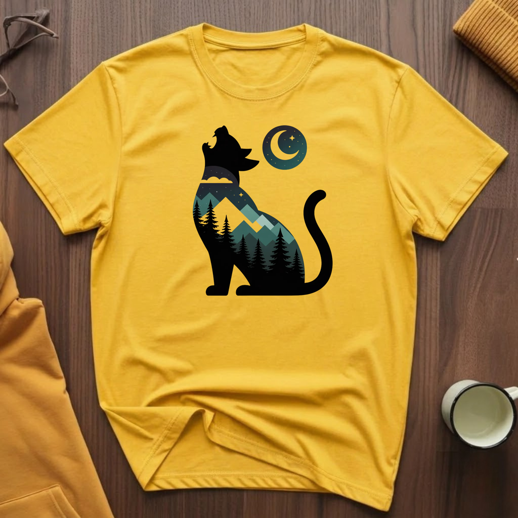 Howling Cat 3 T-Shirt