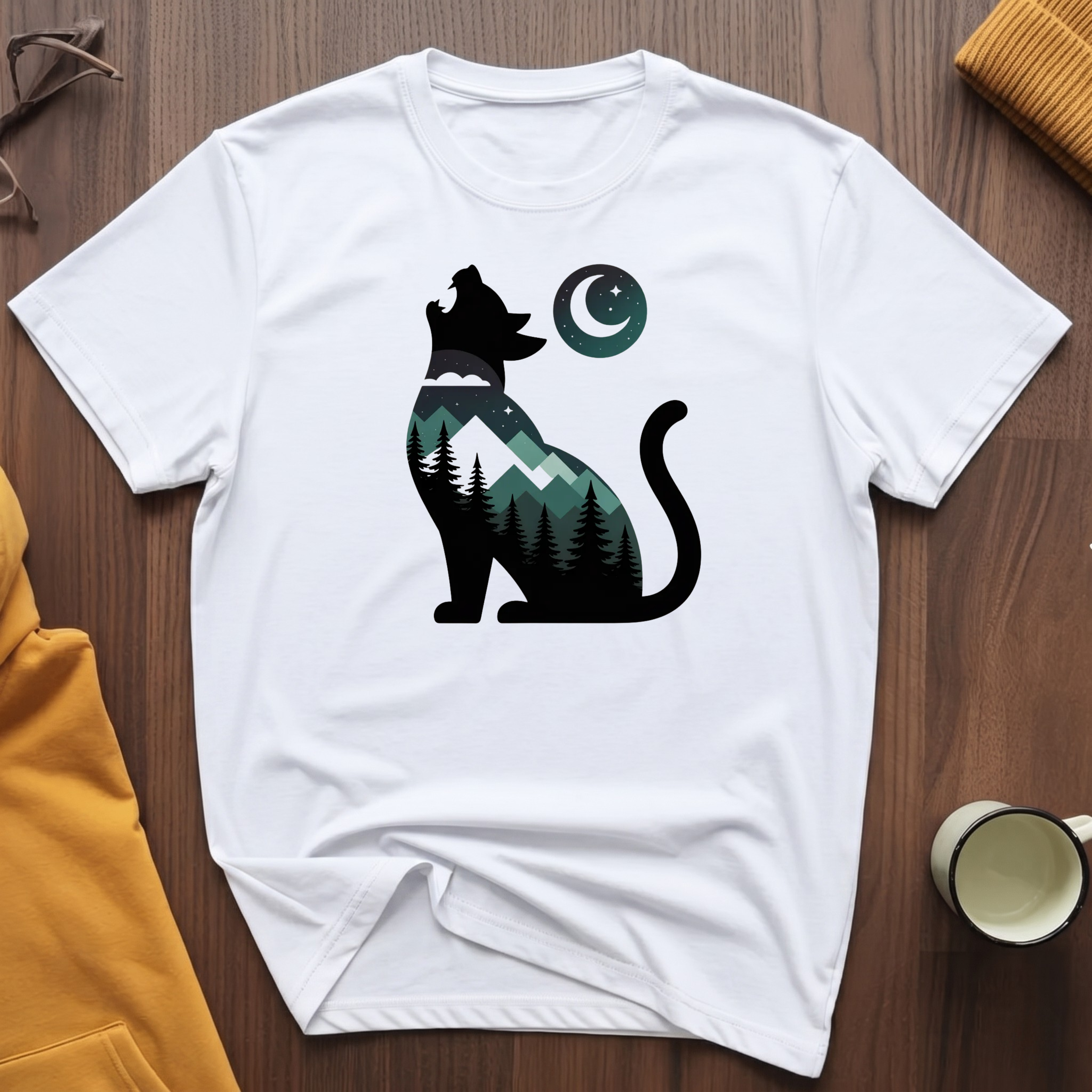 Howling Cat 3 T-Shirt