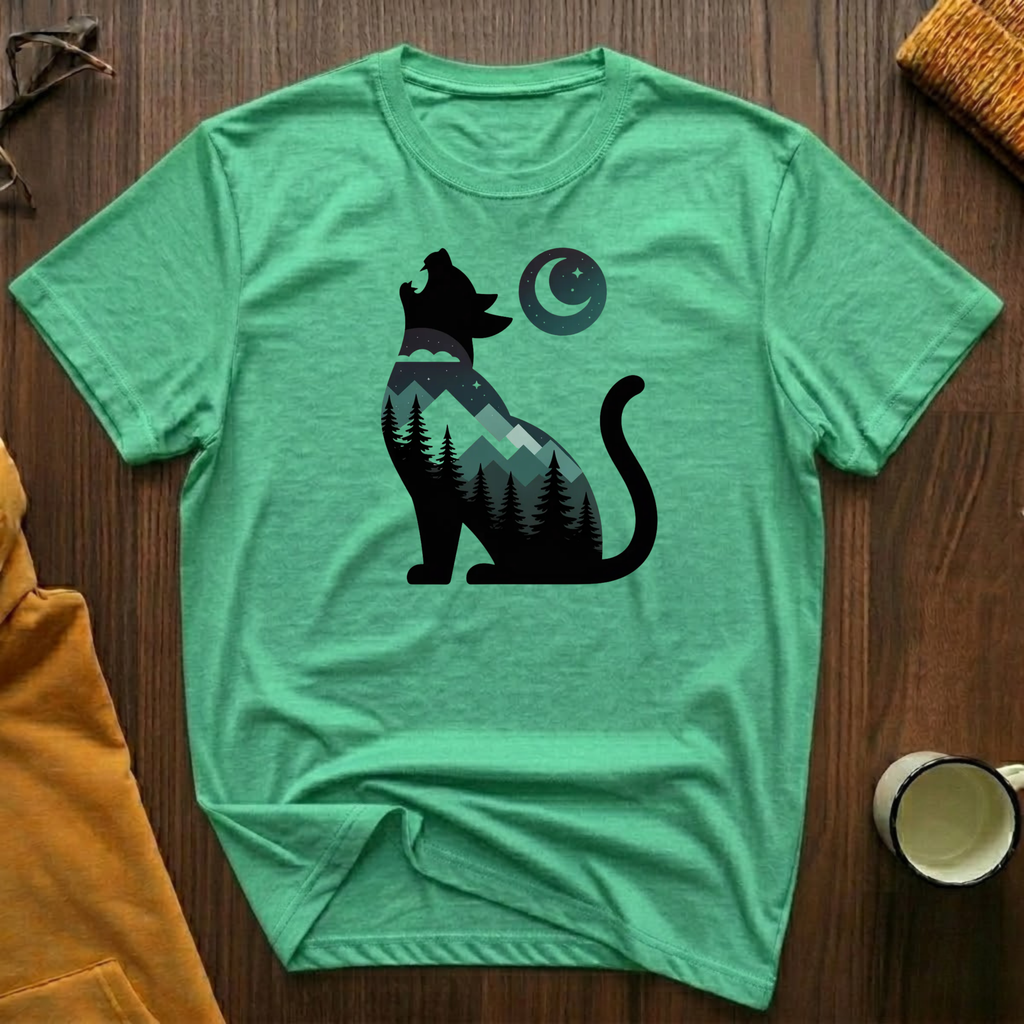 Howling Cat 3 T-Shirt