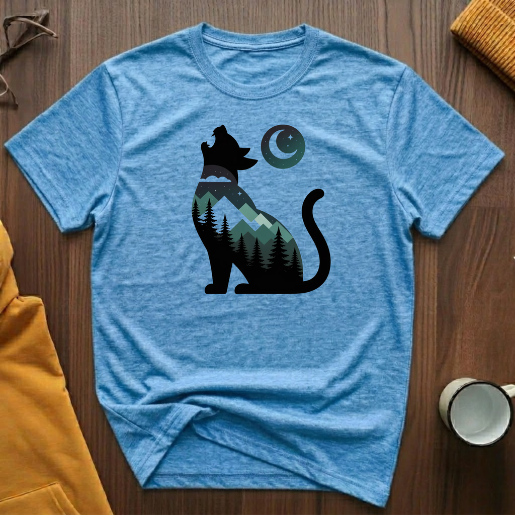 Howling Cat 3 T-Shirt