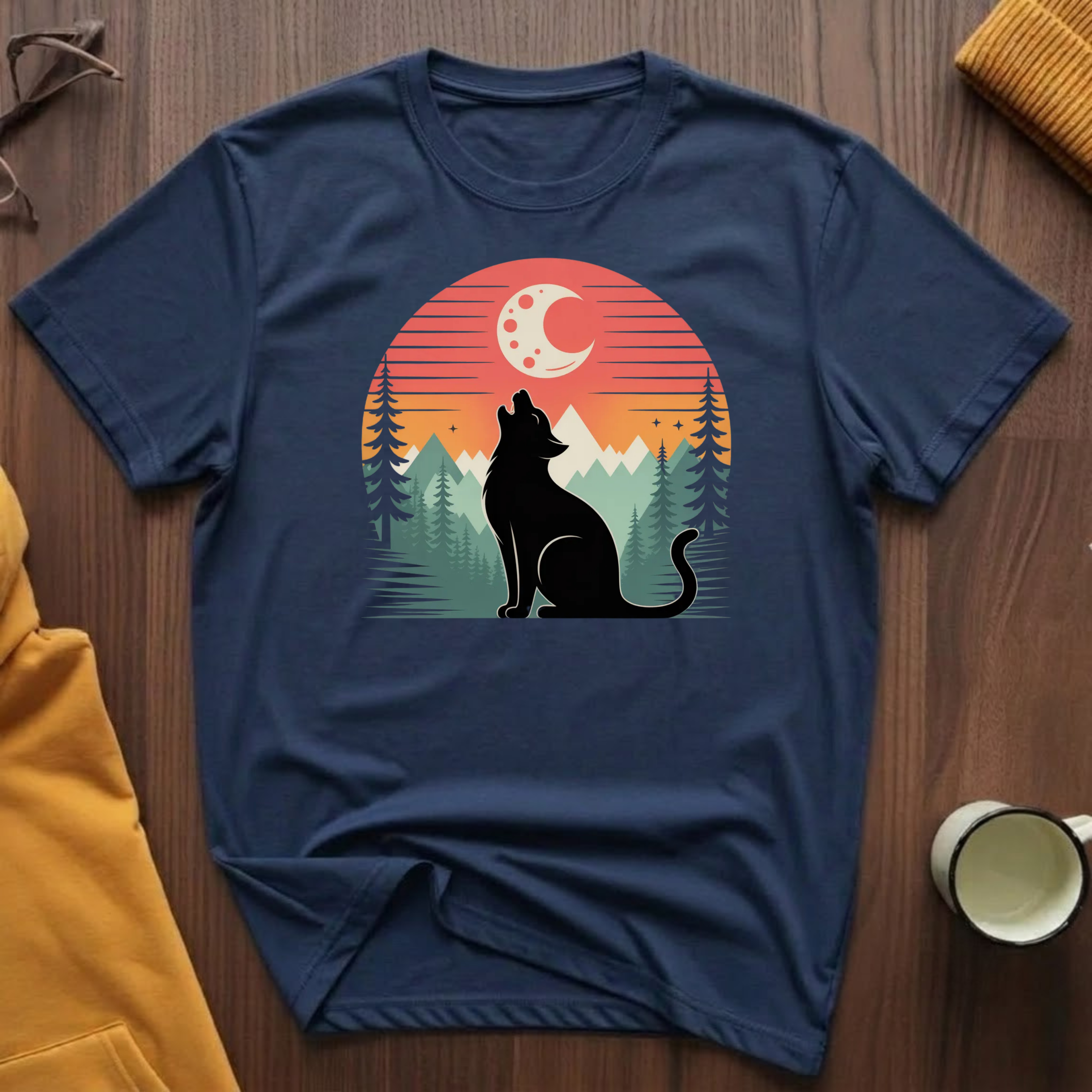 Howling Cat T-Shirt