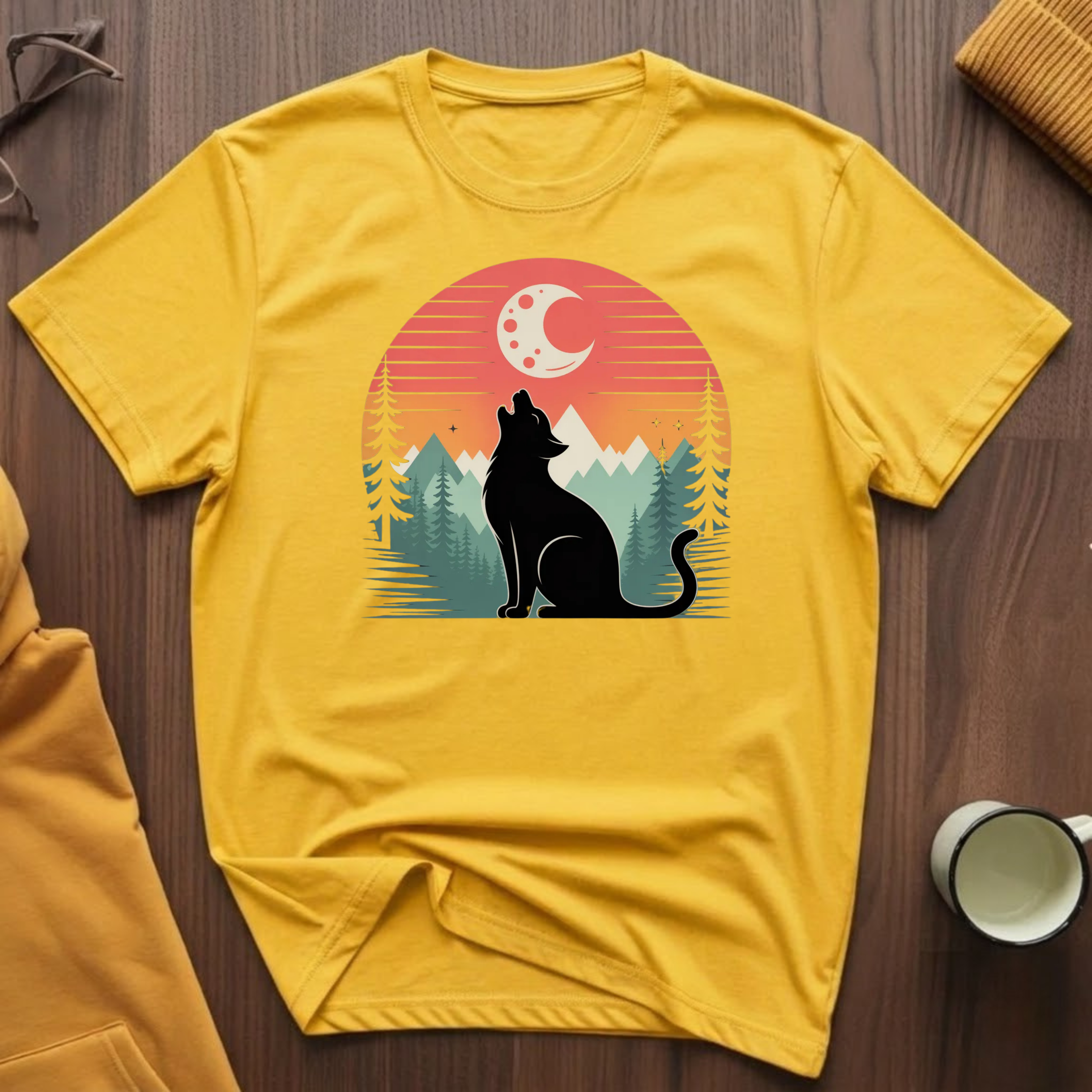 Howling Cat T-Shirt