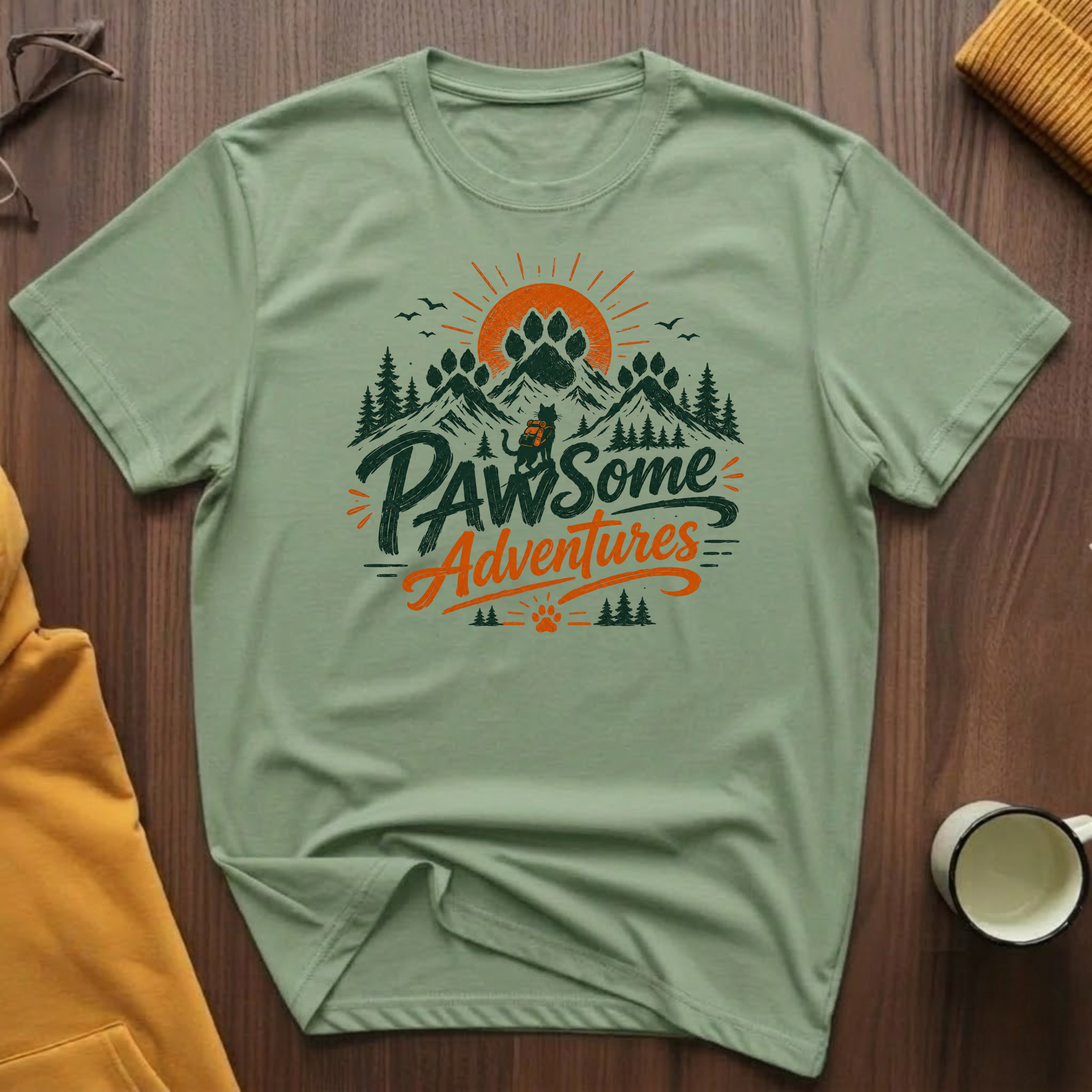 Pawsome Adventures 1 T-Shirt