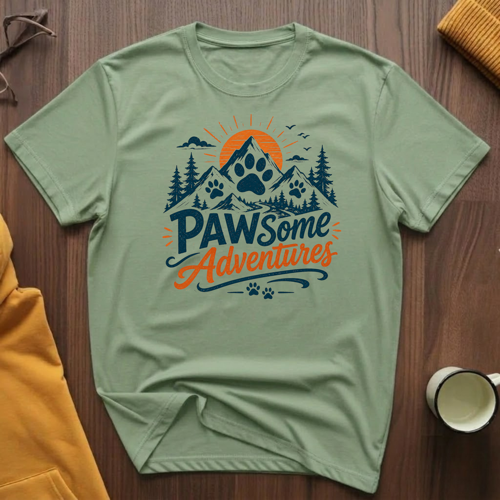 Pawsome Adventures T-Shirt