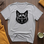 Geometric Black Cat 1 T-Shirt