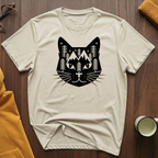 Geometric Black Cat 1 T-Shirt