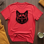 Geometric Black Cat 1 T-Shirt
