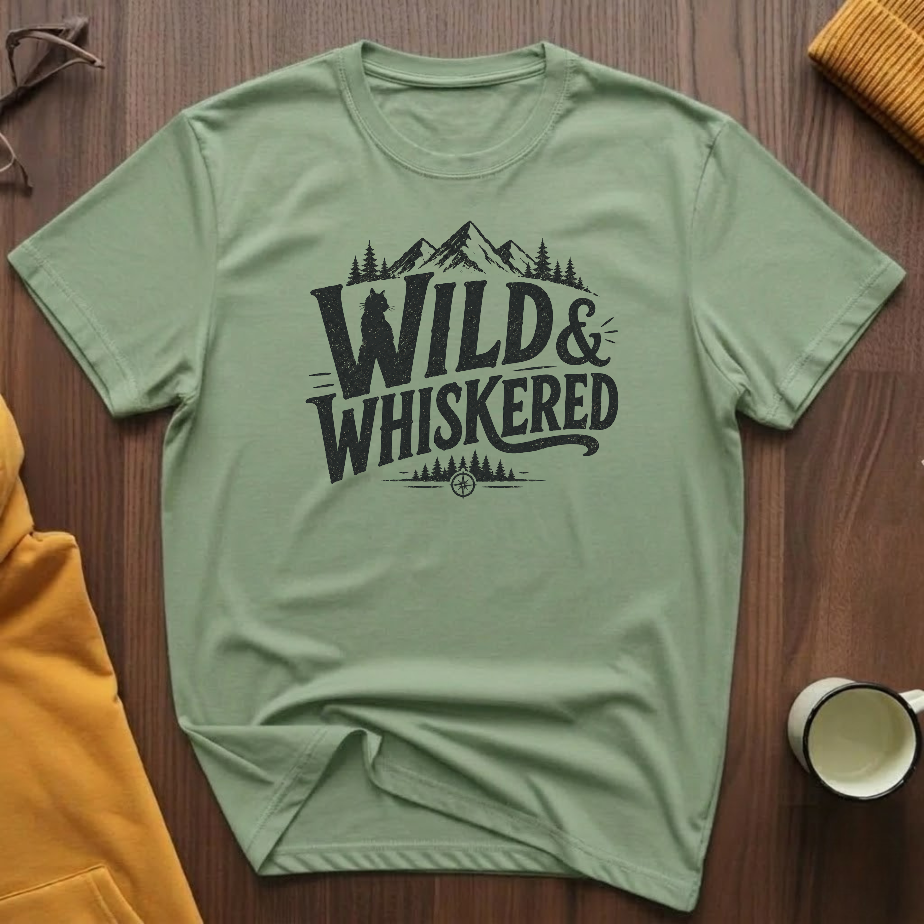 Wild And Whiskered T-Shirt