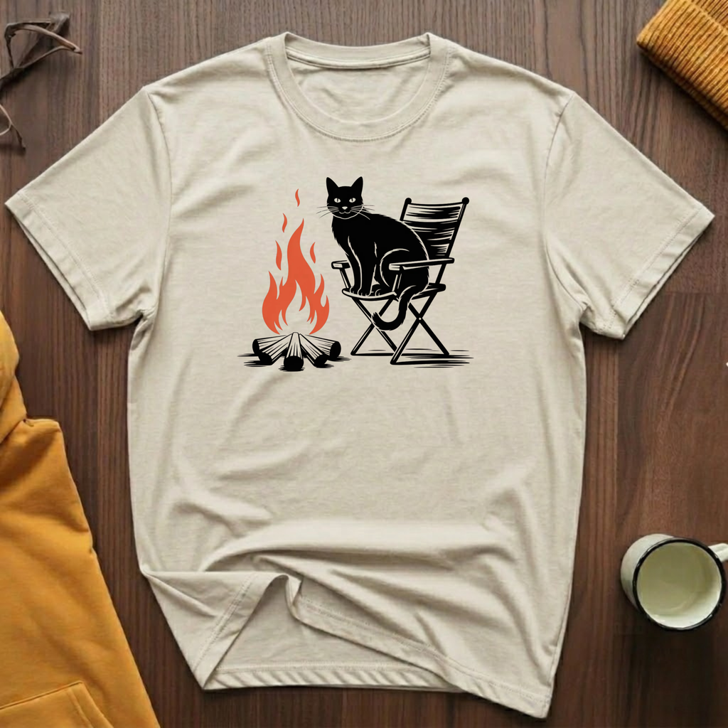 Campfire Cat 7 T-Shirt