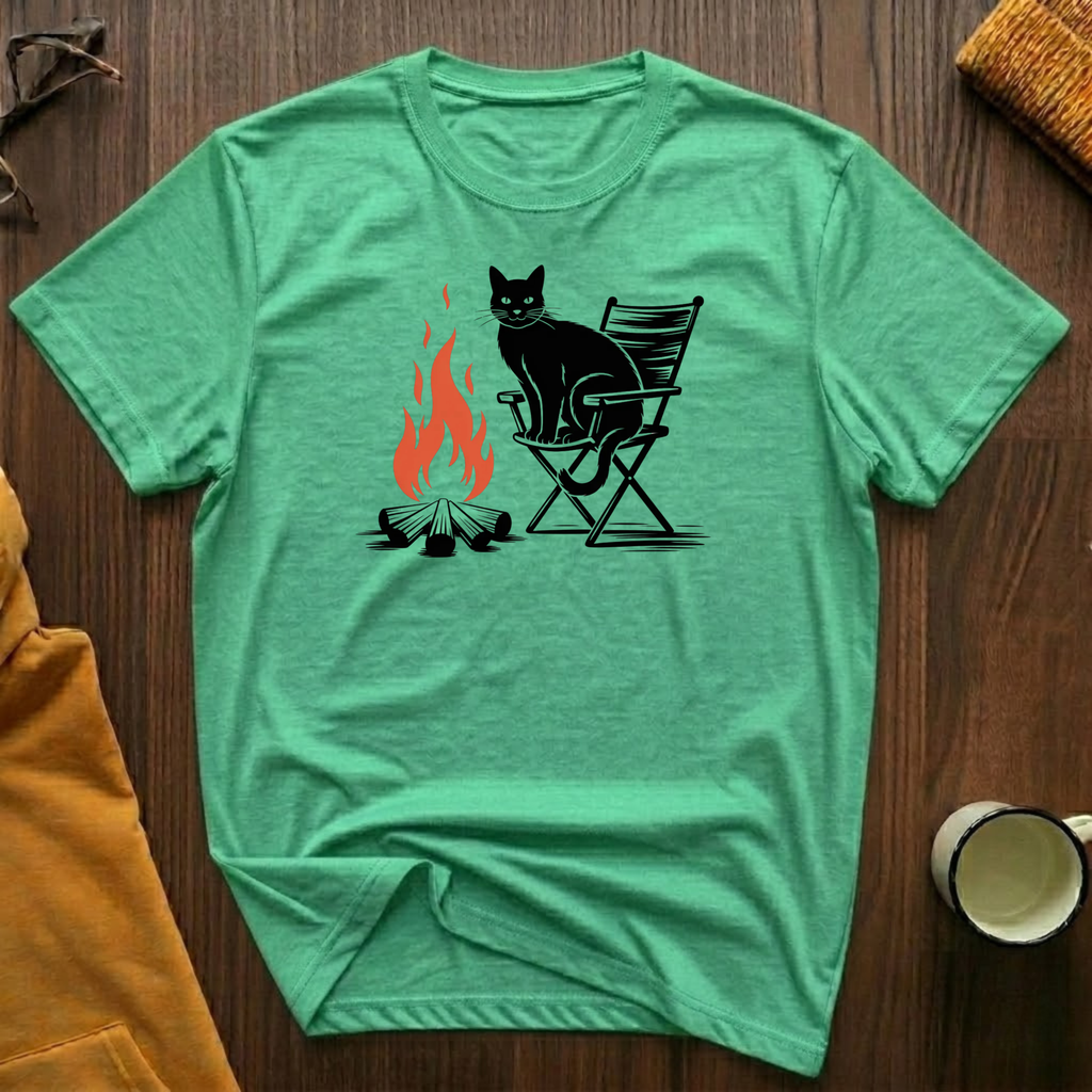 Campfire Cat 7 T-Shirt