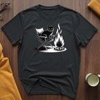 Campfire Cat 1 T-Shirt