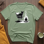 Campfire Cat 1 T-Shirt
