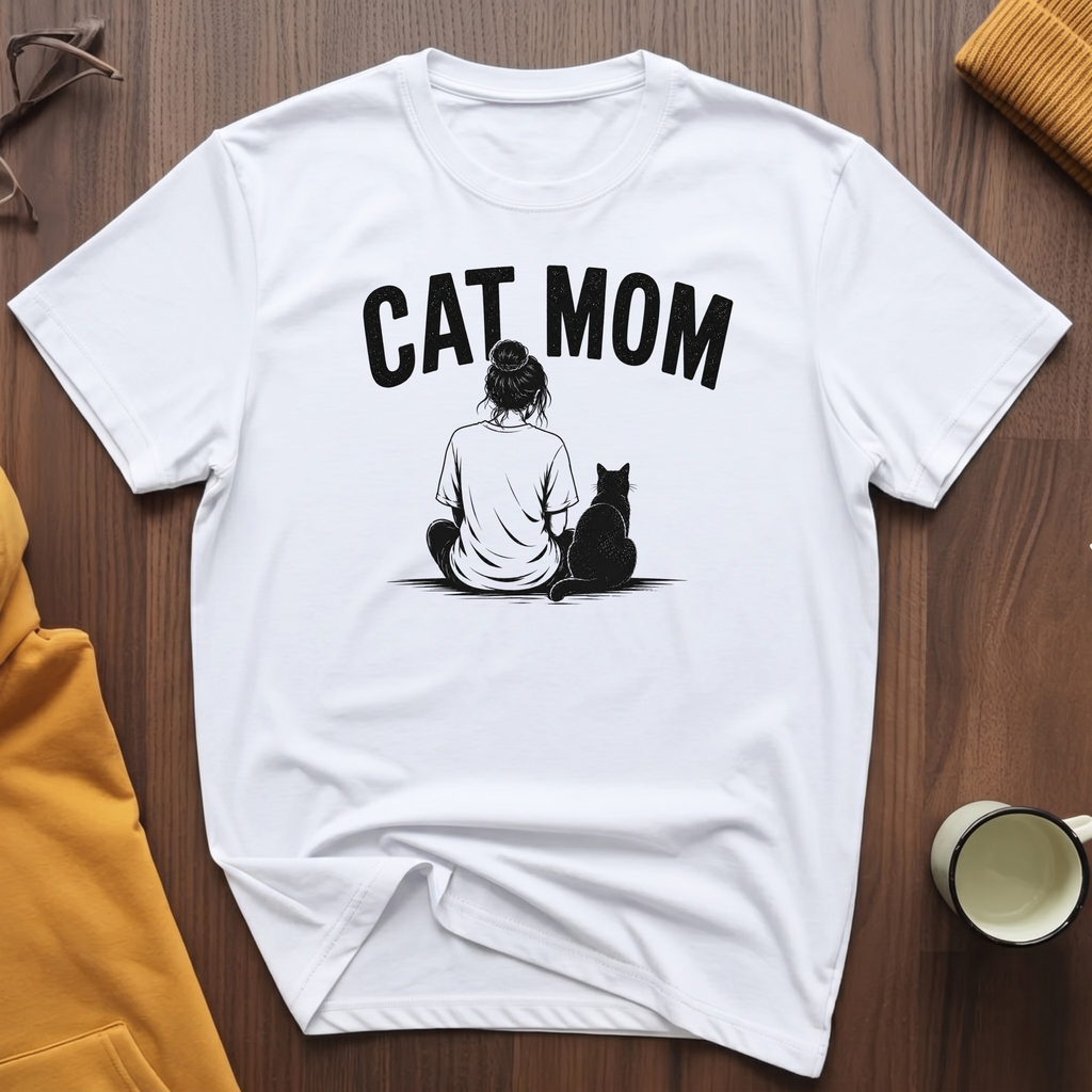 Cat Mom T-Shirt