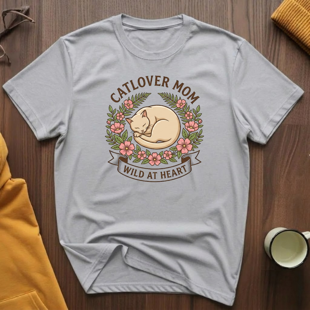 Catlover Mom T-Shirt