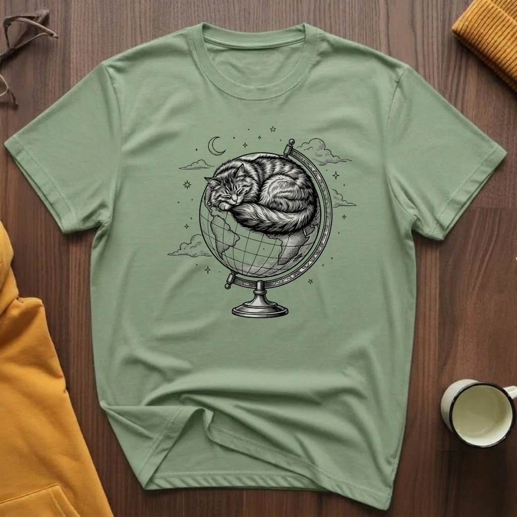 Globe Cat 1 T-Shirt