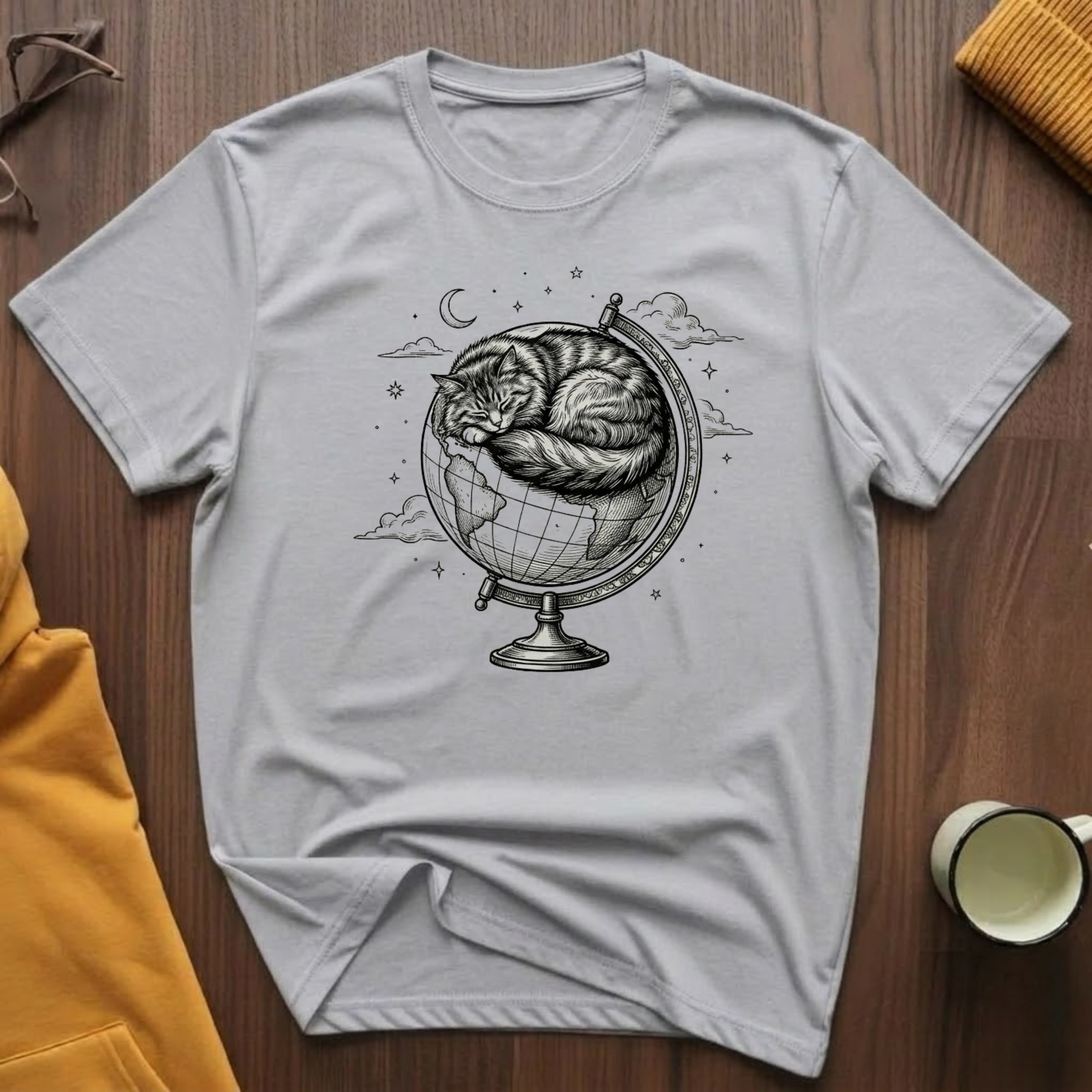 Globe Cat 1 T-Shirt
