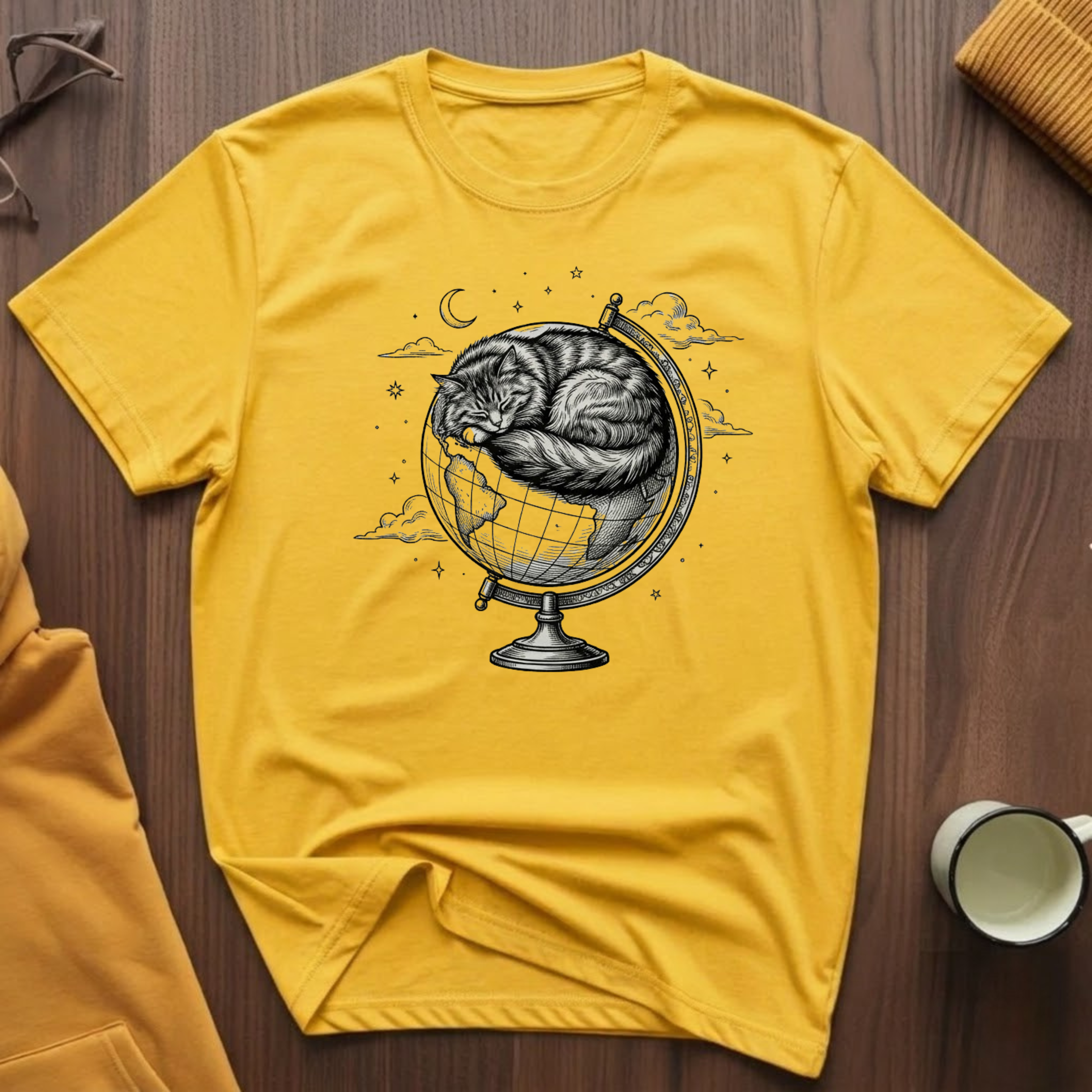 Globe Cat 1 T-Shirt