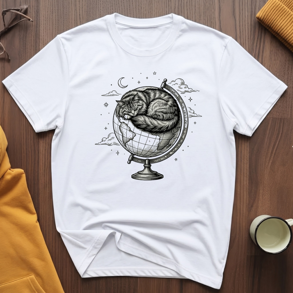 Globe Cat 1 T-Shirt