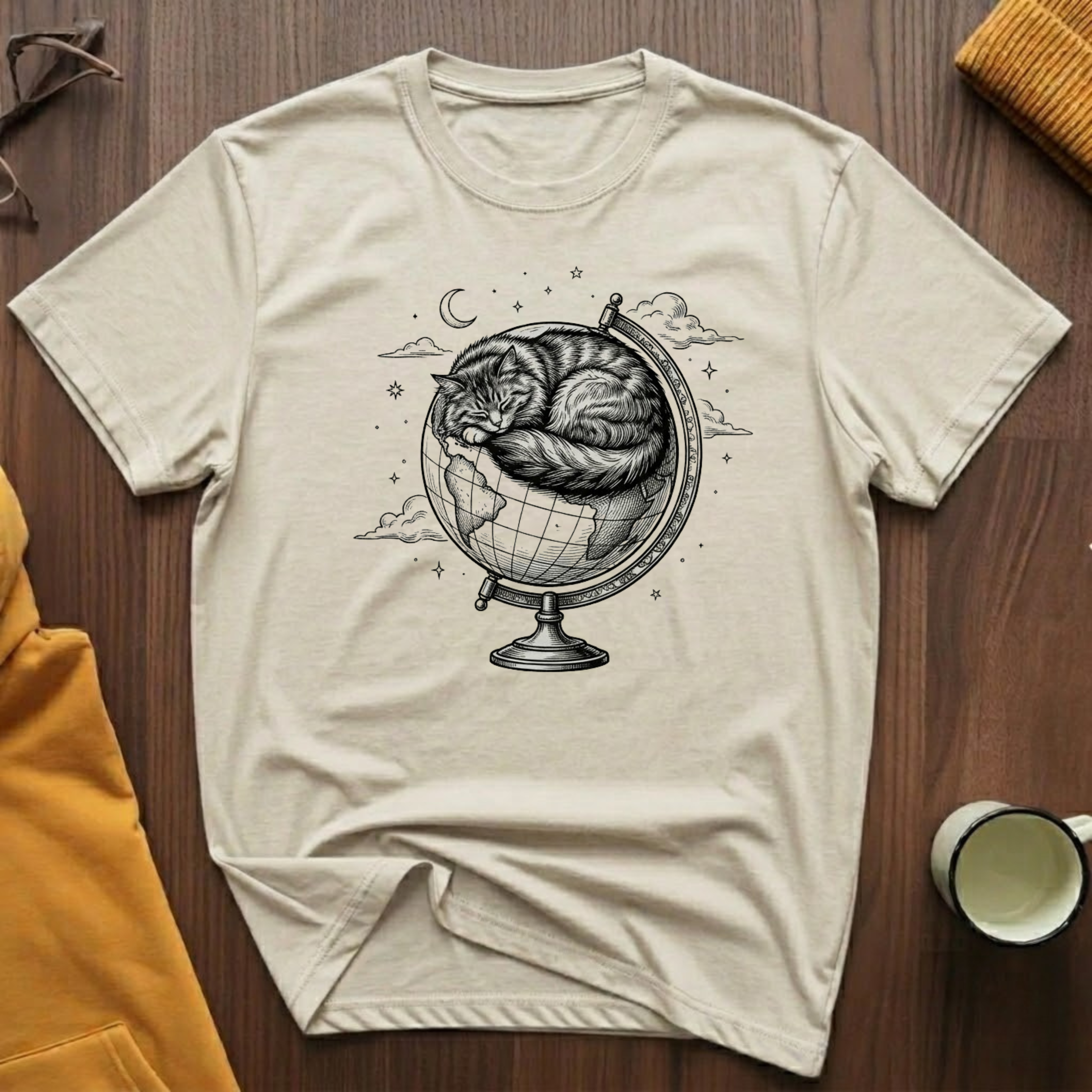 Globe Cat 1 T-Shirt