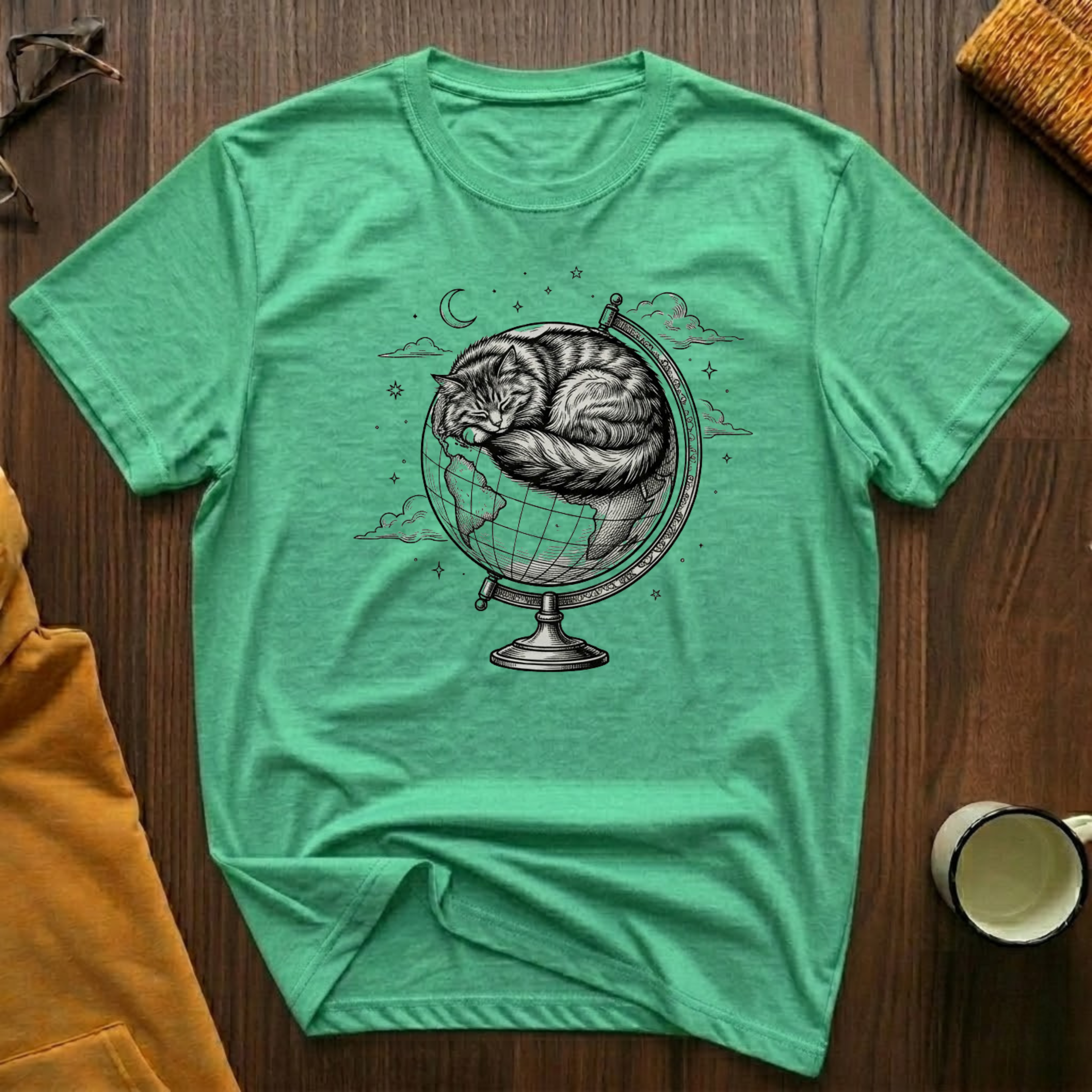 Globe Cat 1 T-Shirt