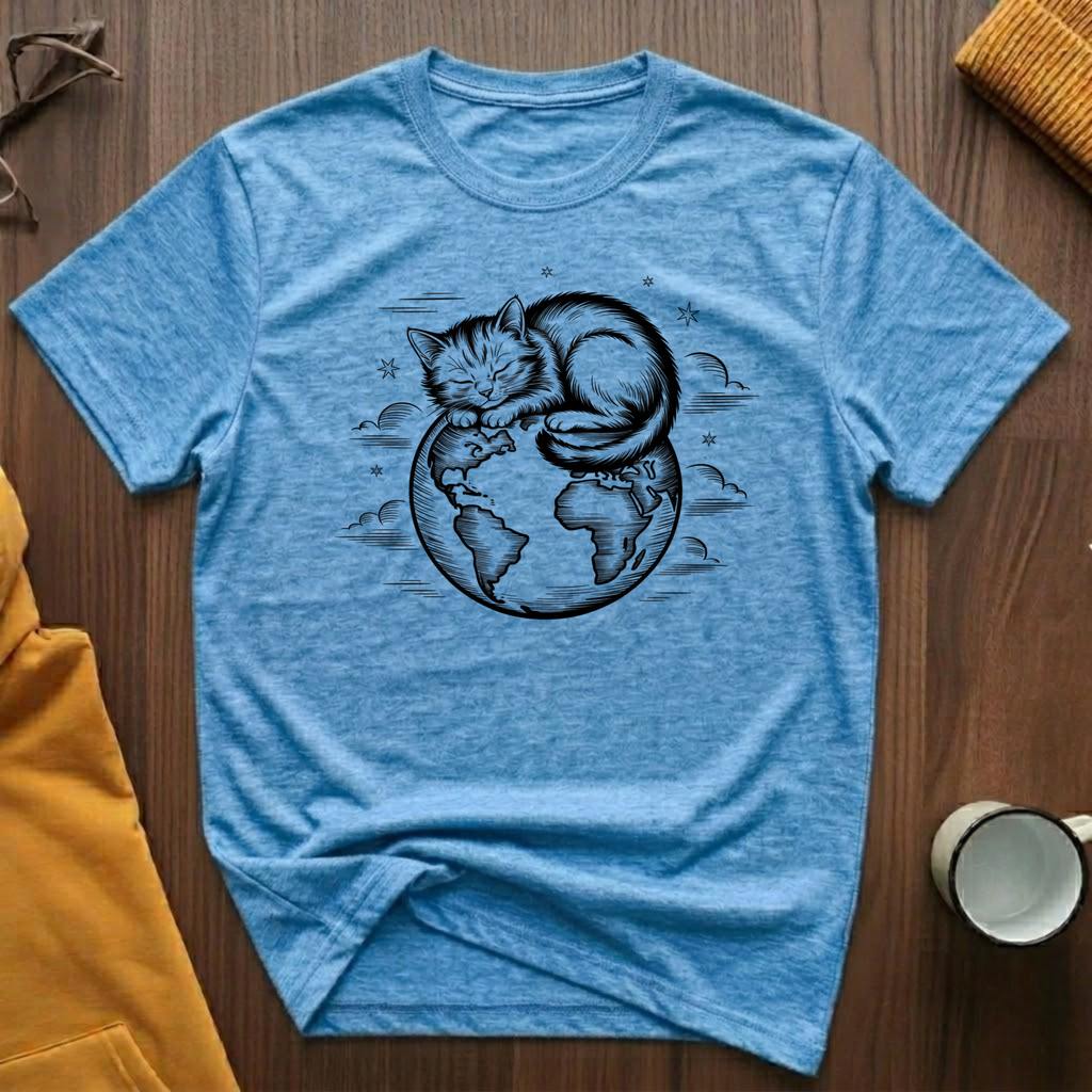 Globe Cat T-Shirt