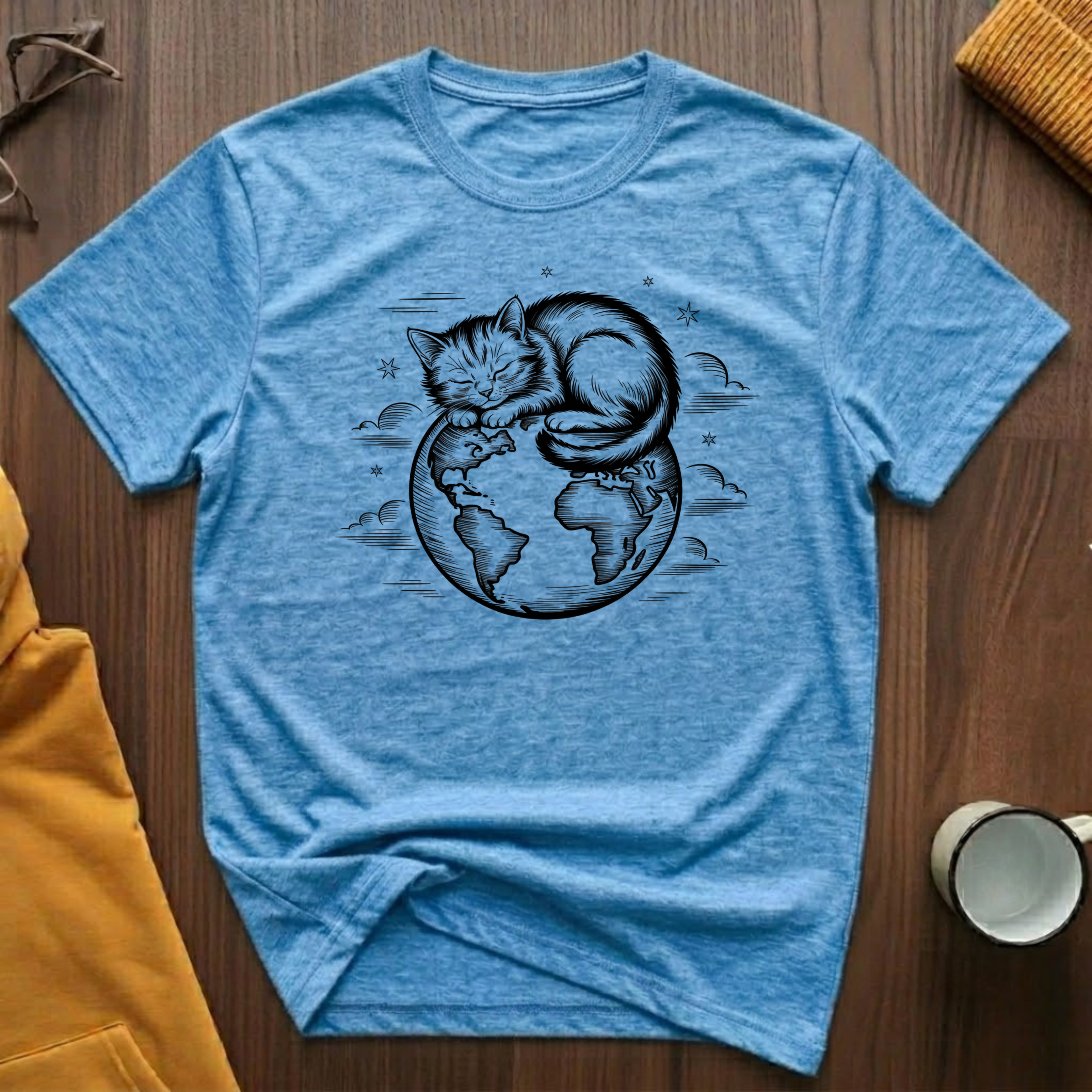 Globe Cat T-Shirt