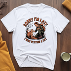 Petting A Cat 1 T-Shirt
