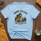 Petting A Cat T-Shirt