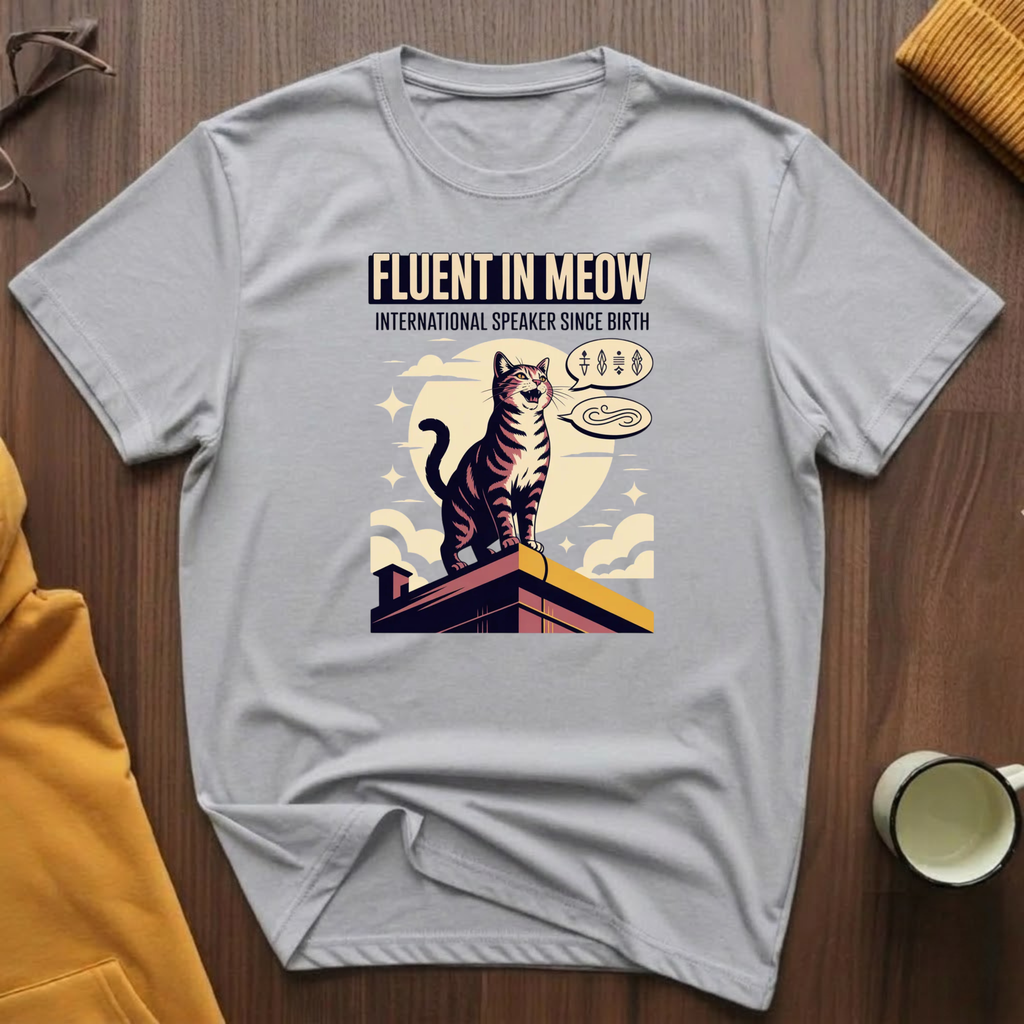 Fluent In Meow T-Shirt