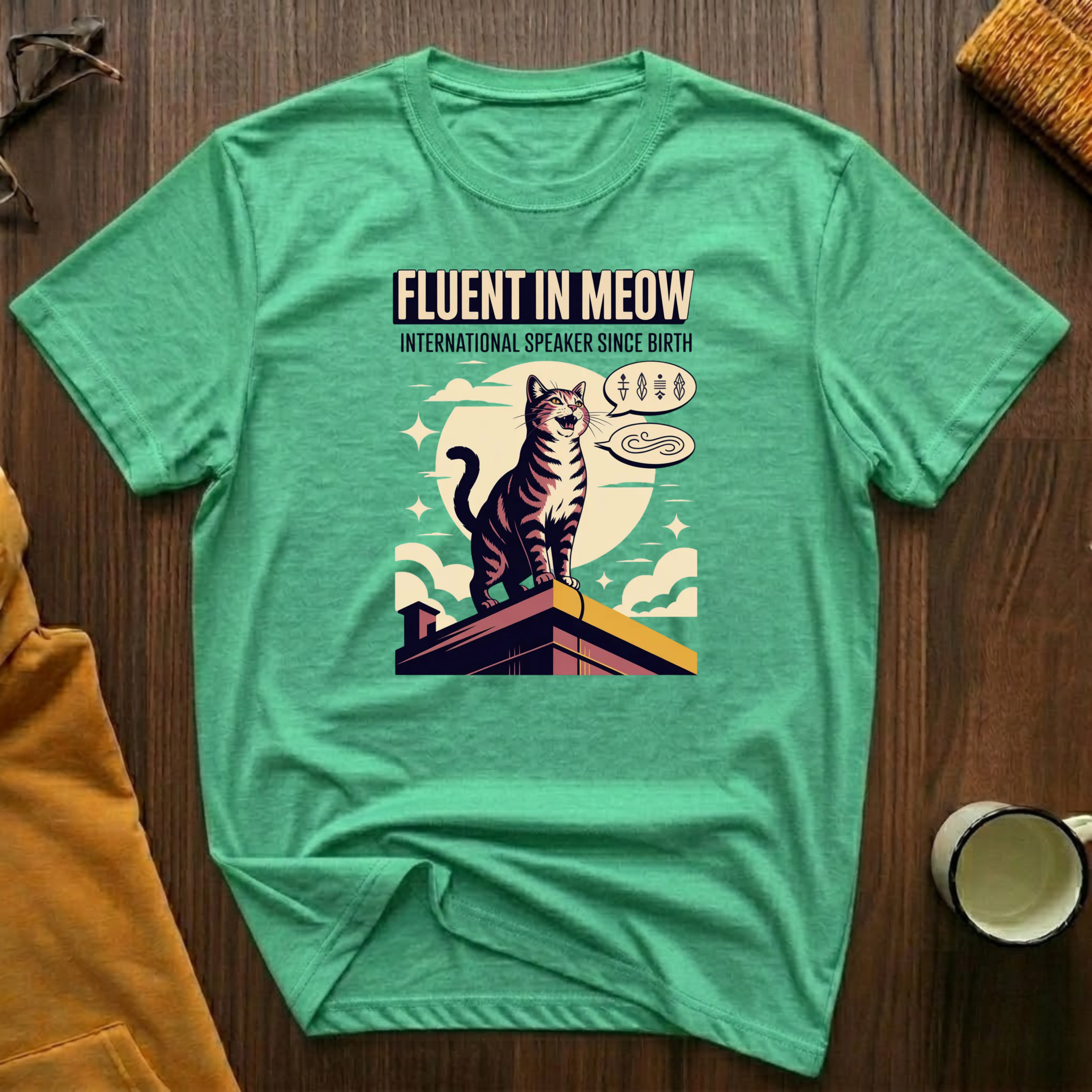 Fluent In Meow T-Shirt