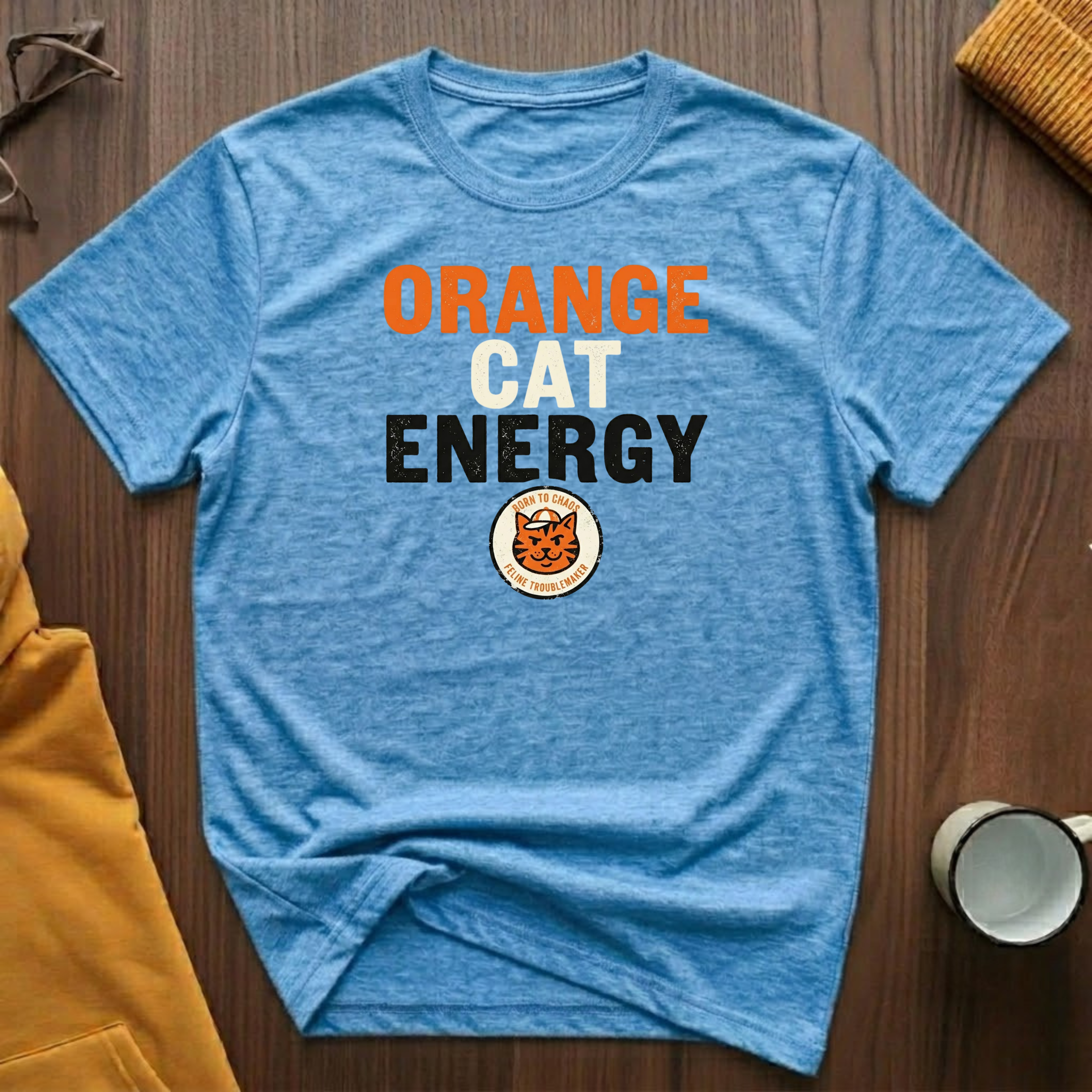 Orange Cat Energy 1 T-Shirt