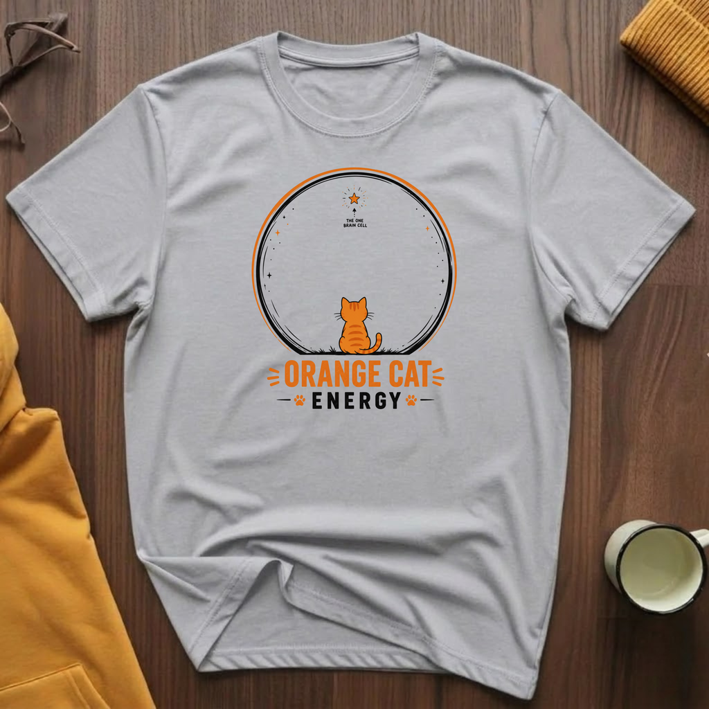 Orange Cat Energy 3 T-Shirt