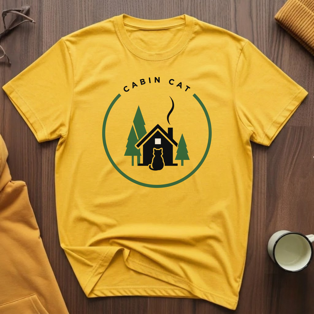 Cabin Cat  T-Shirt