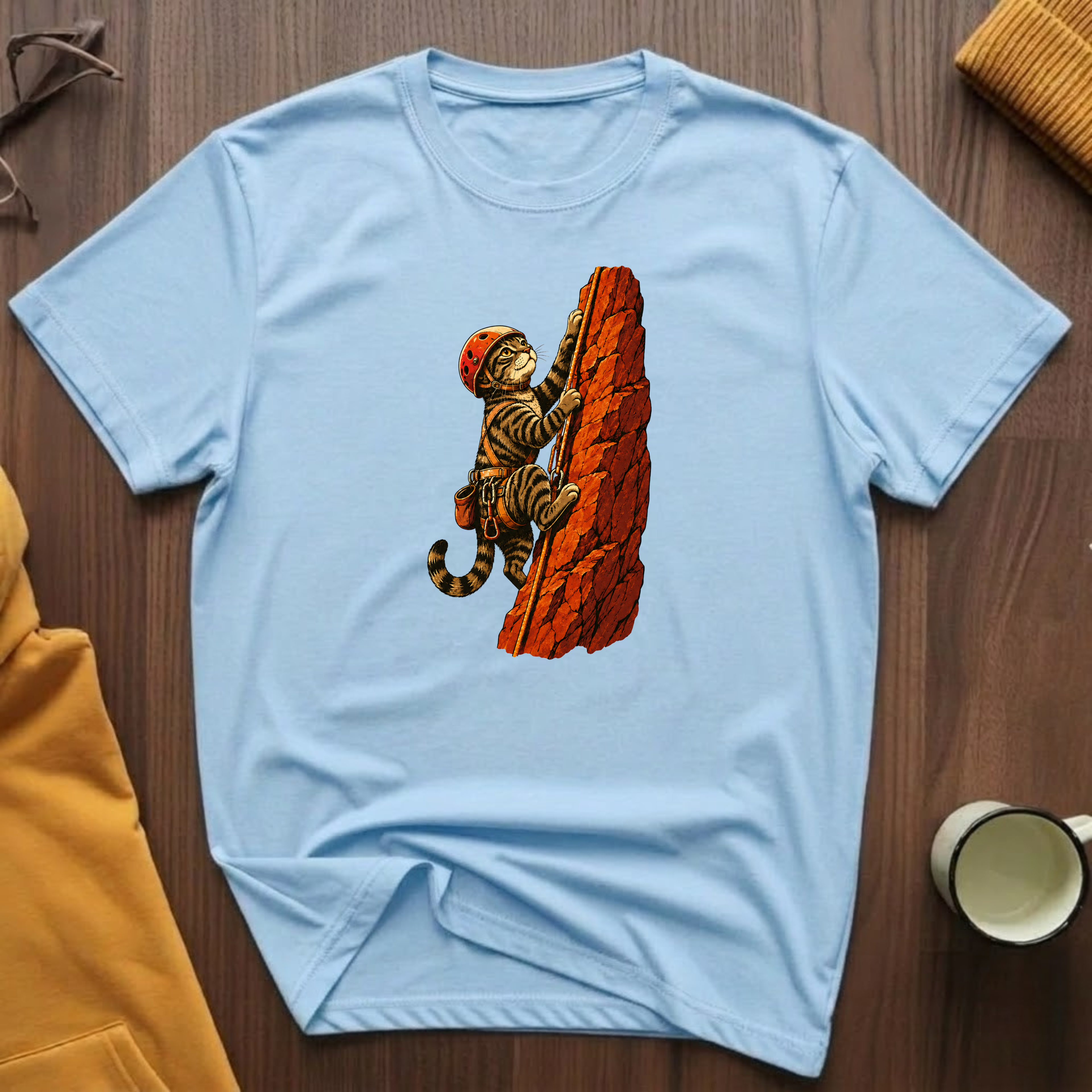 Climbing Cat T-Shirt