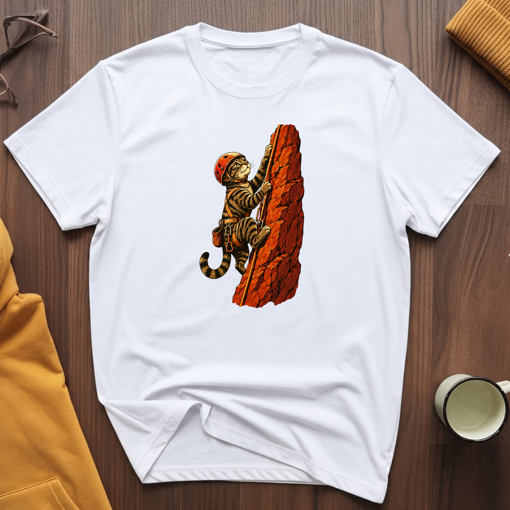 Climbing Cat T-Shirt