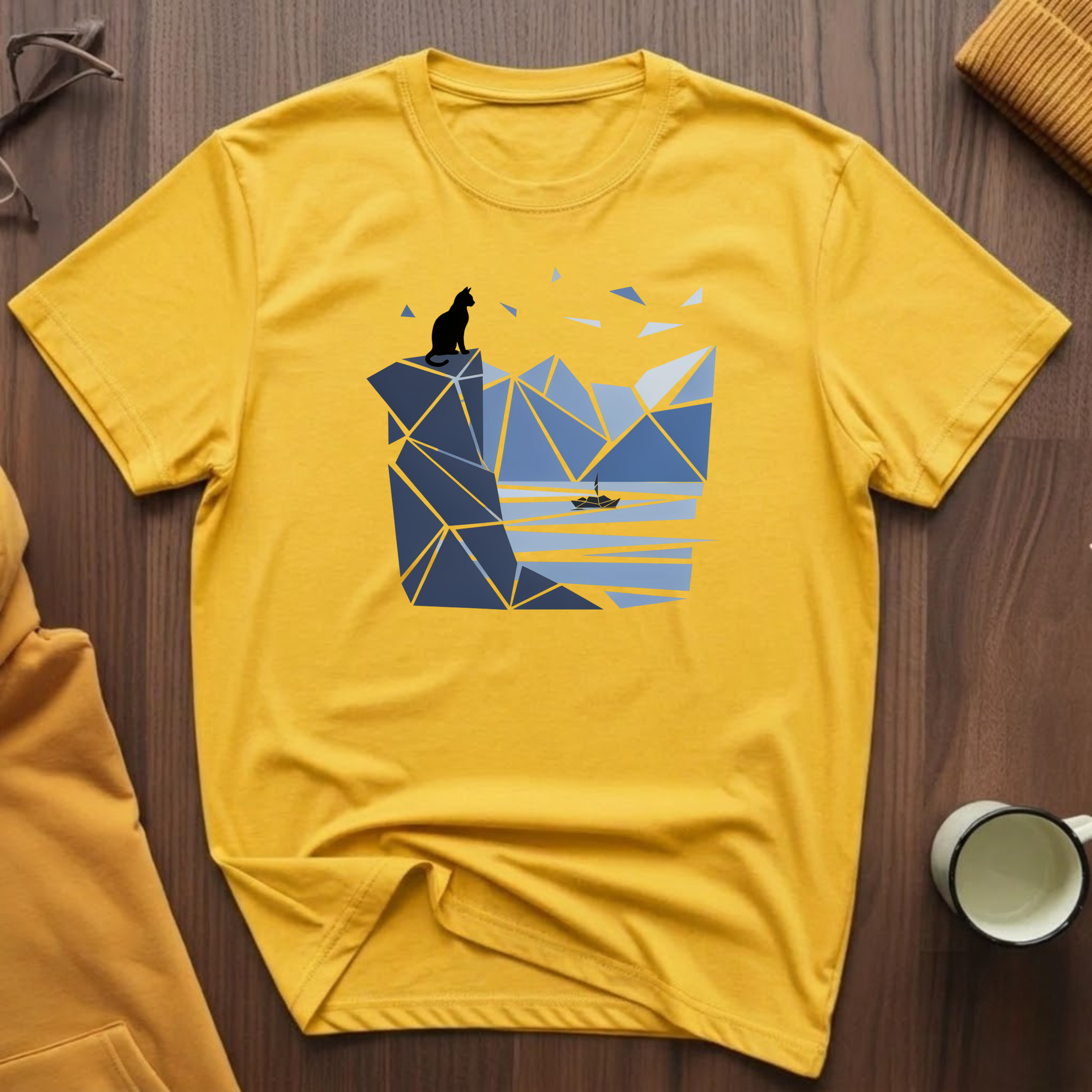 Geometric Fjord T-Shirt