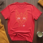 Geometric Egyptian Cat T-Shirt