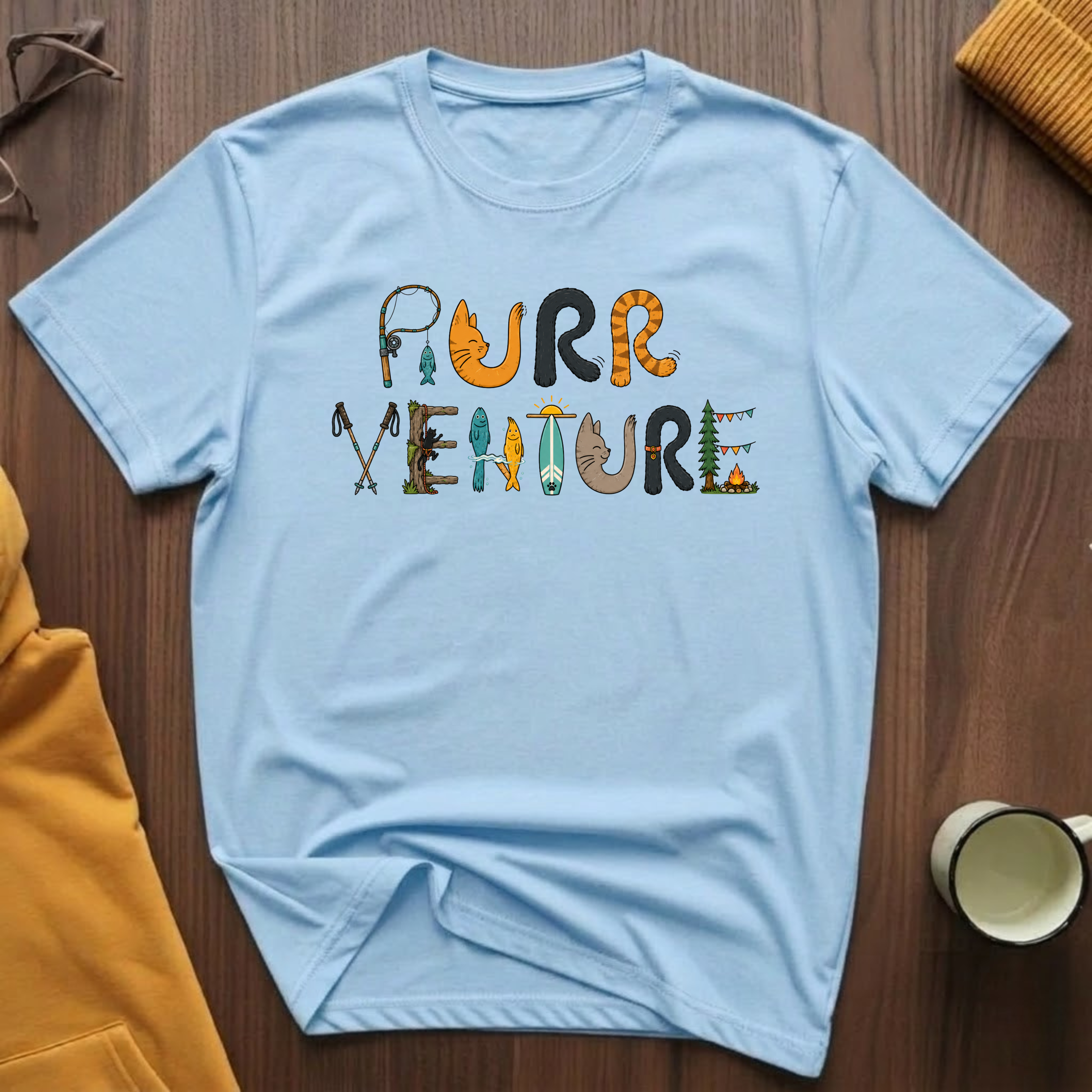 Purrventure Summer T-Shirt