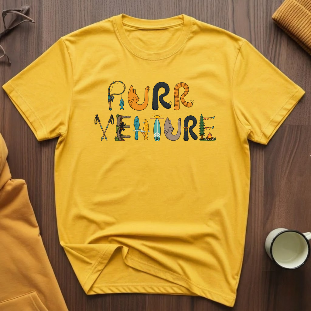 Purrventure Summer T-Shirt