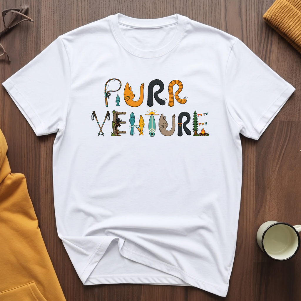 Purrventure Summer T-Shirt