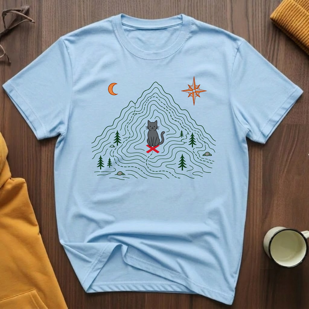 Hiking Map T-Shirt