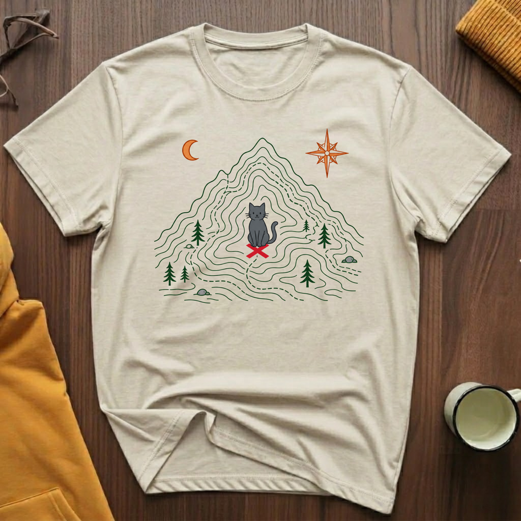 Hiking Map T-Shirt