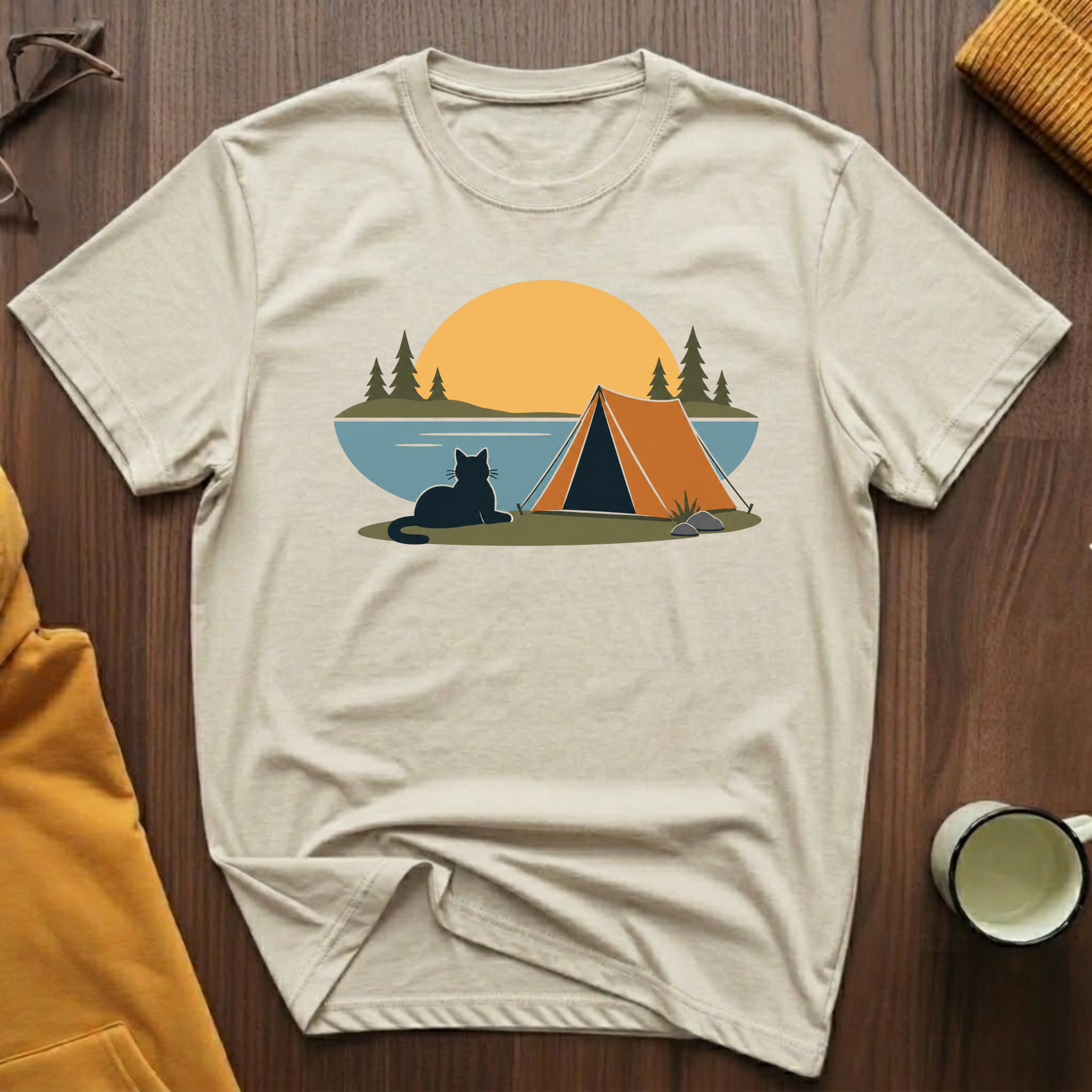 Camping By The Lake T-Shirt