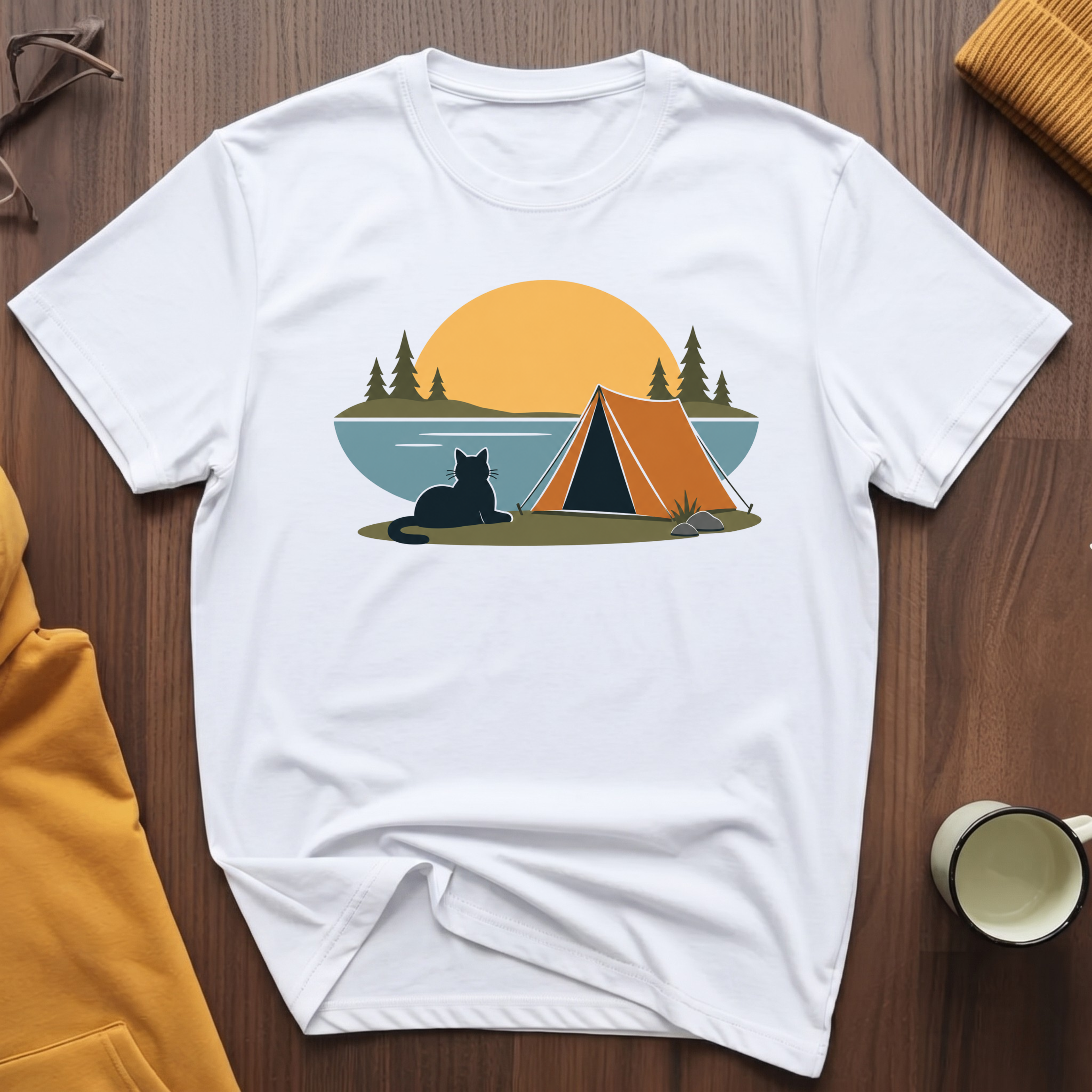 Camping By The Lake T-Shirt