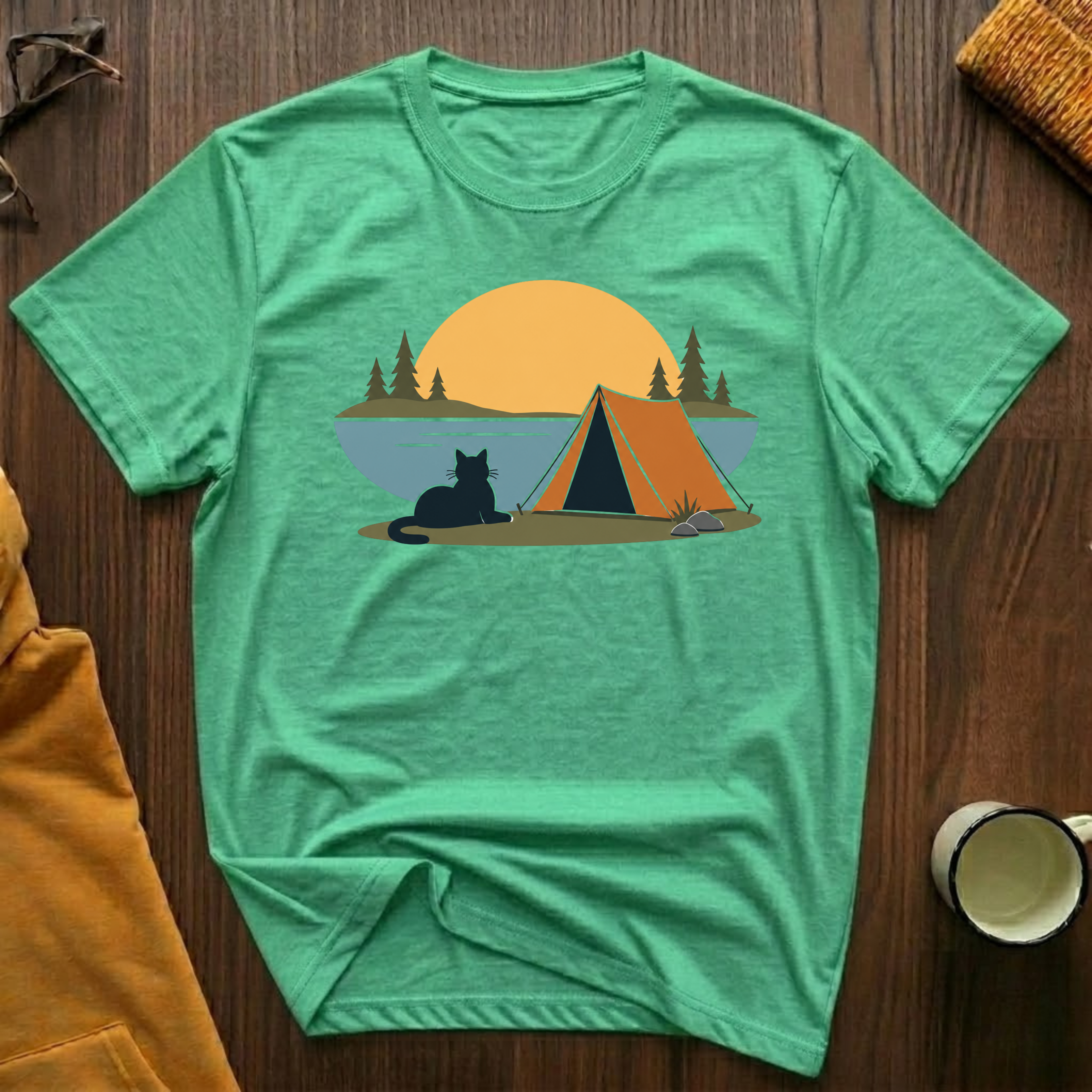 Camping By The Lake T-Shirt