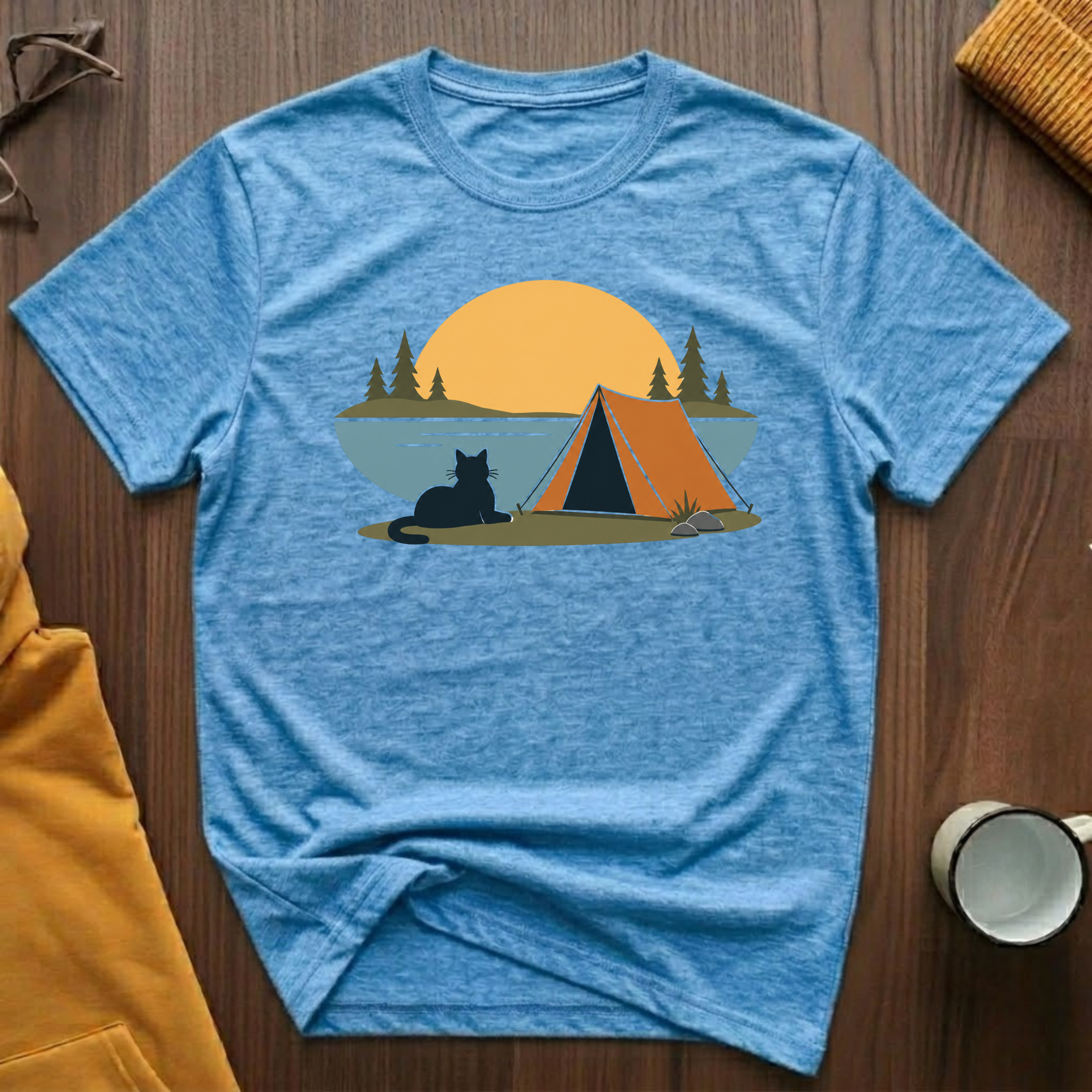 Camping By The Lake T-Shirt